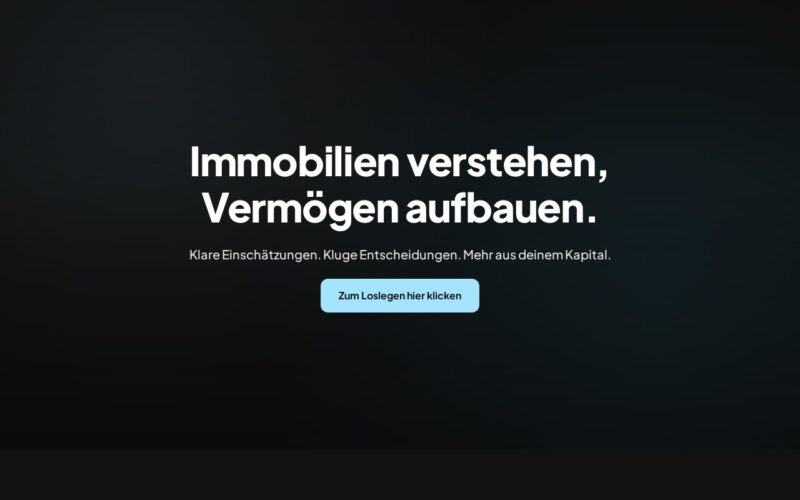 Startseite von immomentor.net: unabhaengige Kaufbegleitung fuer Immobilien als Kapitalanlage